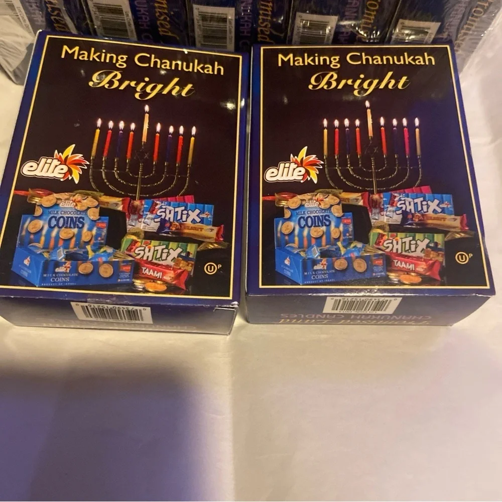 Promised Land-Chanukah Candles, 44 Candles per box Brand NEW [ 7 Pk]